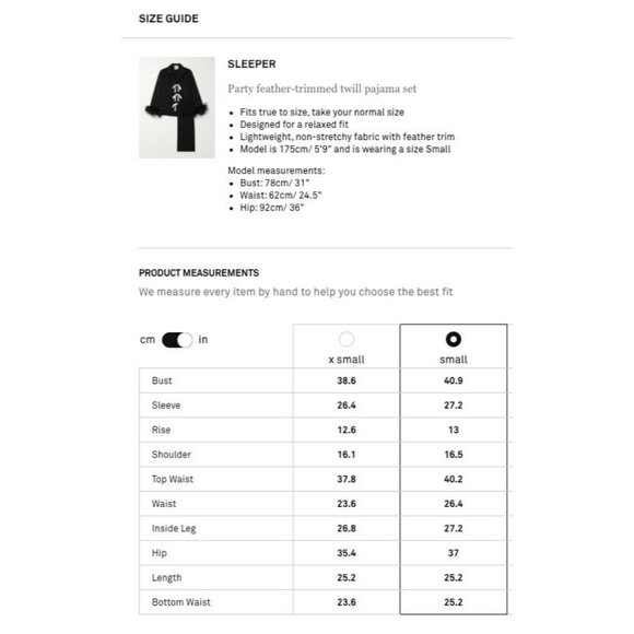 Sleeper Party Pajama Set Bows And Feathers in Black Small New Womens Pants Top - Picture 11 of 17